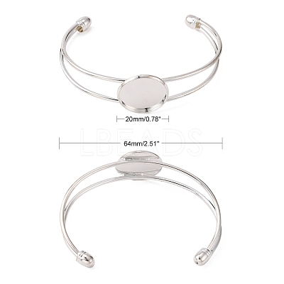 Brass Cuff Bangle Making MAK-S001-SZ016S-20-1