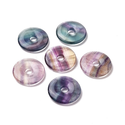 Natural Fluorite Pendants G-F508-05A-1