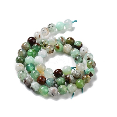 Natural Chrysoprase Beads Strands G-G057-A01-03-1