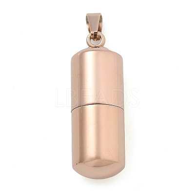 304 Stainless Steel Openable Urn Ashes Pendants LS-STAS-M084-05B-1