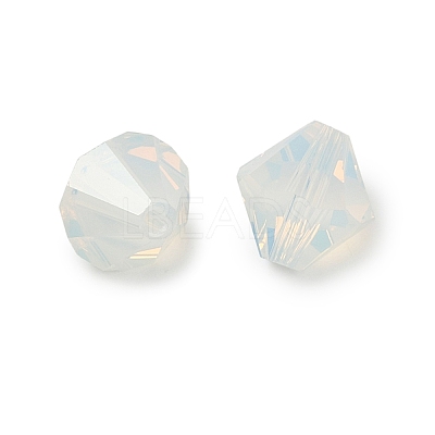 Transparent Imitation Austrian Crystal K9 Glass Beads GLAA-L048-03-05-1