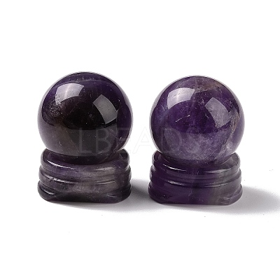 Natural Amethyst Display Decorations DJEW-G032-02A-1