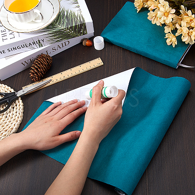 Faux Suede Book Covers DIY-WH0349-138O-1