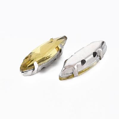Sew on Rhinestone RGLA-T034-4x15mm-22-1