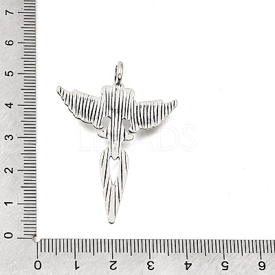 Tibetan Style Alloy Pendants AL-CBA5334-06AS-1