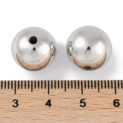 CCB Plastic Round Beads ALUM-U001-08C-08-1