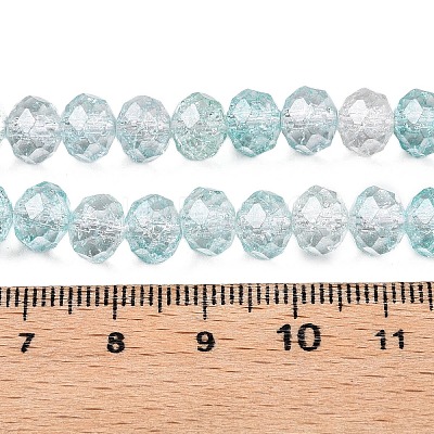 Transparent Glass Beads Strands GLAA-T023-8mm-A01-1