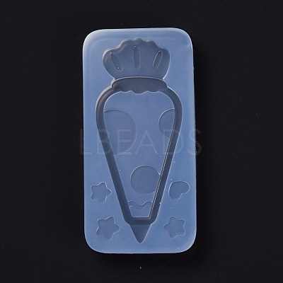 Piping Bag Shape DIY Silicone Molds DIY-I080-01G-1