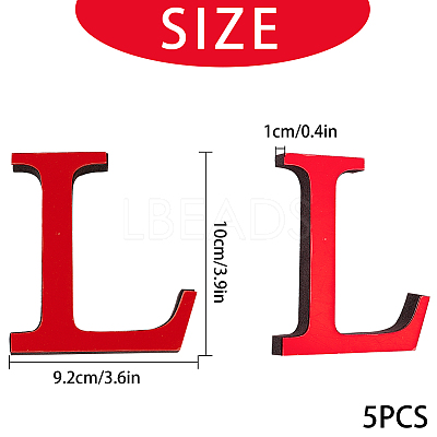 Acrylic Mirror Wall Stickers Decal DIY-CN0001-13B-L-1