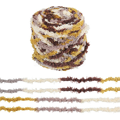 Segment Dyed Super Bulky Polyester Yarn YCOR-TADJ0001-02B-1