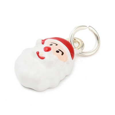 Christmas Themes Alloy Enamel Pendants FIND-I063-01E-1