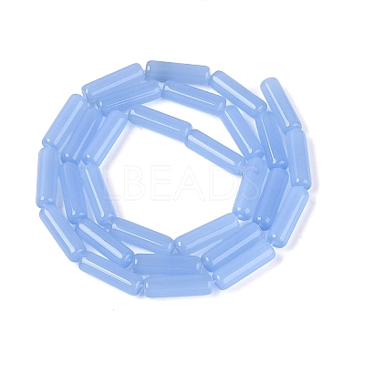 Imitation Jade Glass Beads Strands GLAA-N070-01A-B04-1