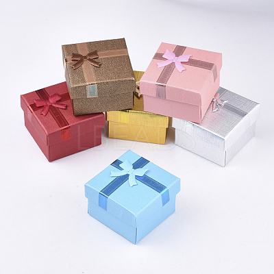 Cardboard Ring Boxes - Lbeads.com