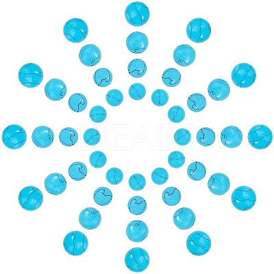 Synthetic Turquoise Cabochons G-AR0001-02-1