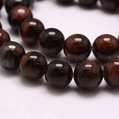 Natural Tiger Eye Bead Strands G-P230-14-8mm-1