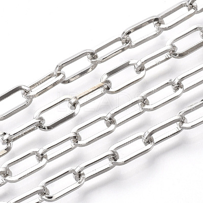 Unwelded Iron Paperclip Chains CH-S125-02E-P-1