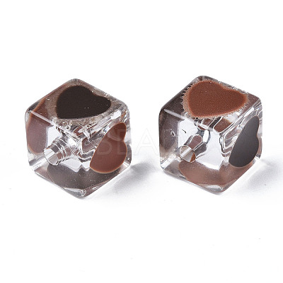 Transparent Acrylic Beads LS-TACR-T004-10A-1