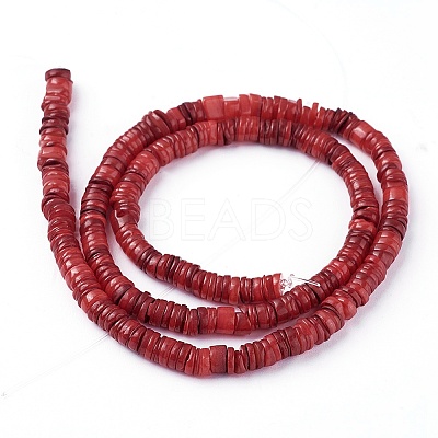 Shell Beads Strands LS-SSHEL-E571-49H-1