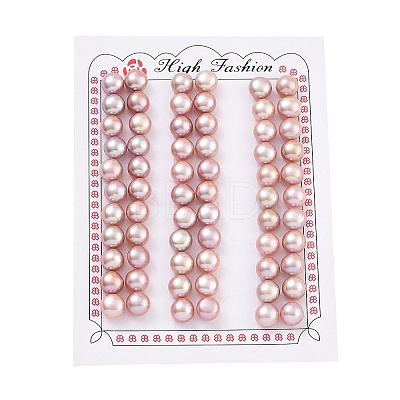 Grade 6A Natural Cultured Freshwater Pearl Beads PEAR-N018-6A-8085C-1