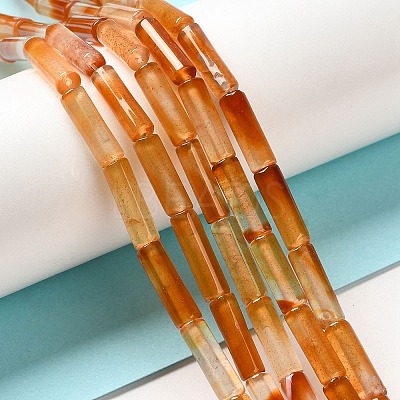 Natural Agate Beads Strands G-E612-B13-F-1