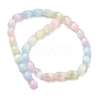 Macaron Color Natural Selenite Beads Strands X1-G-B102-A01-01-1