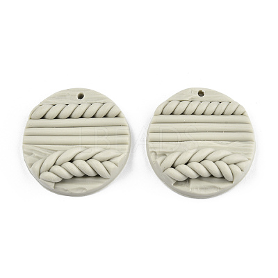 Handmade Polymer Clay Pendants CLAY-N010-092A-1