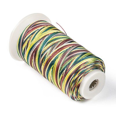 Segment Dyed Round Polyester Sewing Thread OCOR-Z001-A-27-1
