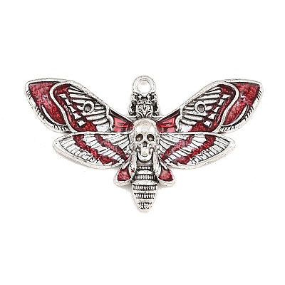 Halloween Tibetan Style Alloy Pendants FIND-B066-01F-AS-1