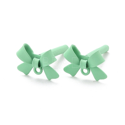 Alloy Stud Earring Findings EJEW-J102-08I-1