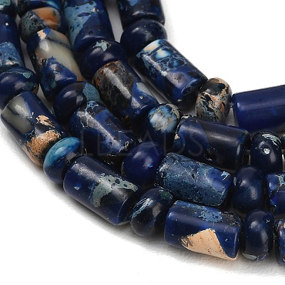 Dyed Synthetic Imperial Jasper Beads Strands GG-CBAA20A-02D-1