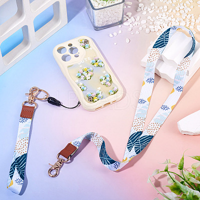 1 Set Polyester Mobile Straps HJEW-TA0001-40A-1