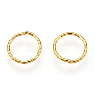Iron Open Jump Rings IFIN-T019-8mm-G-1