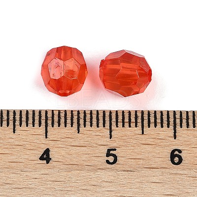 Transparent Acrylic Beads OACR-Q015-01E-1