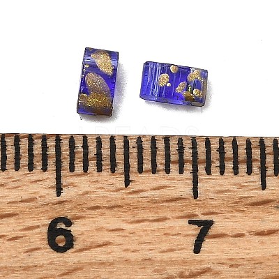 2-Hole Transparent Glass Seed Beads SEED-S023-30B-25-1