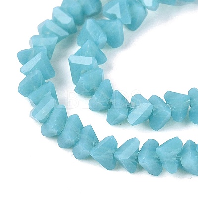 Opaque Glass Beads Strands GLAA-N019-3mm-18-1