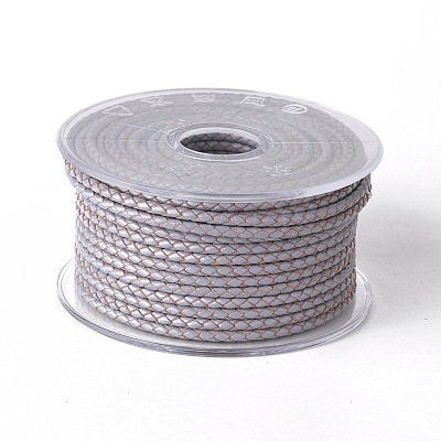 Braided Cowhide Cord WL-I004-5mm-04-1