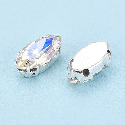 Sew on Rhinestone Montee Beads KK-T071-02B-1