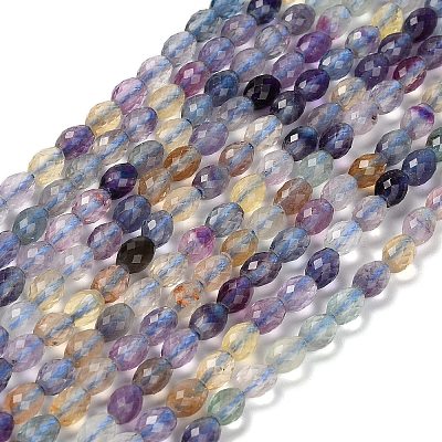 Natural Fluorite Beads Strands X-G-H320-A01-1
