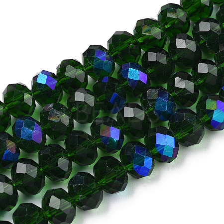Electroplate Glass Beads Strands EGLA-A034-T3mm-L27-1