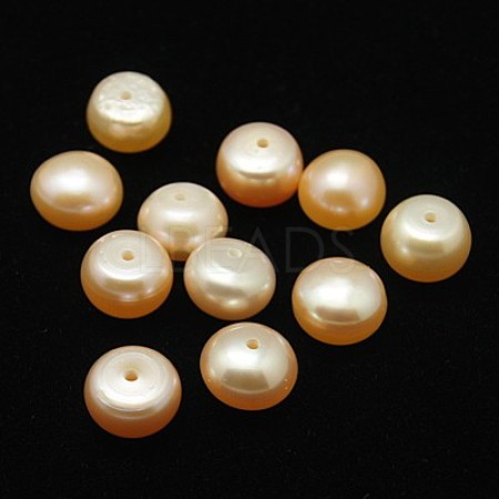 Grade AA Natural Cultured Freshwater Pearl Beads PEAR-D001-8-8.5-1AA-A-1