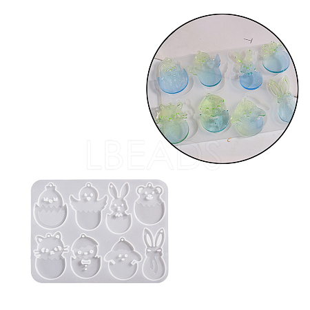 DIY Silicone Pendant Molds DIY-A054-04A-1