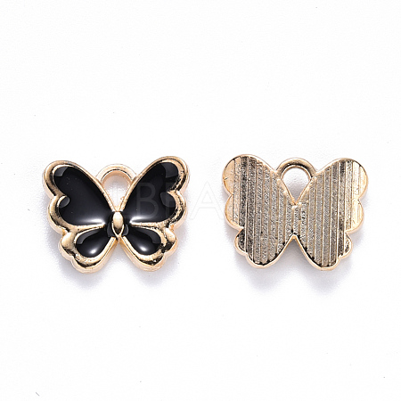 Alloy Enamel Charms ENAM-S121-070C-1