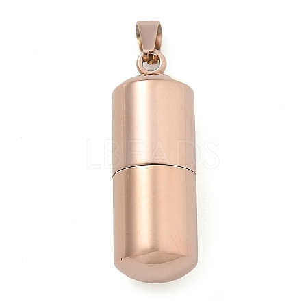 304 Stainless Steel Openable Urn Ashes Pendants LS-STAS-M084-05B-1