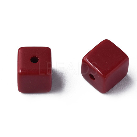 Opaque Acrylic Beads MACR-S373-148-A01-1