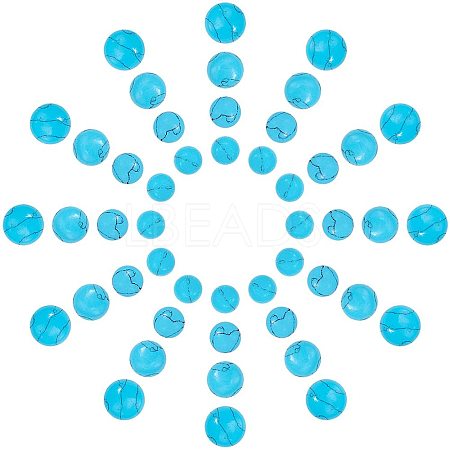 Synthetic Turquoise Cabochons G-AR0001-02-1