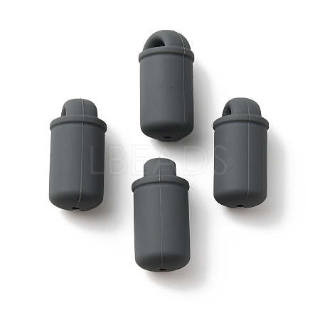 Bottle Food Grade Eco-Friendly Silicone Beads LS-SIL-WH0006-20J-1