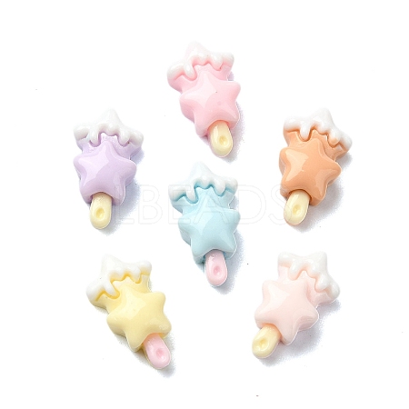 Macaron Color Opaque Resin Decoden Cabochons CRES-Q221-01A-1