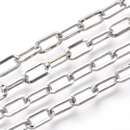 Unwelded Iron Paperclip Chains CH-S125-02E-P-1