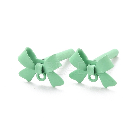 Alloy Stud Earring Findings EJEW-J102-08I-1