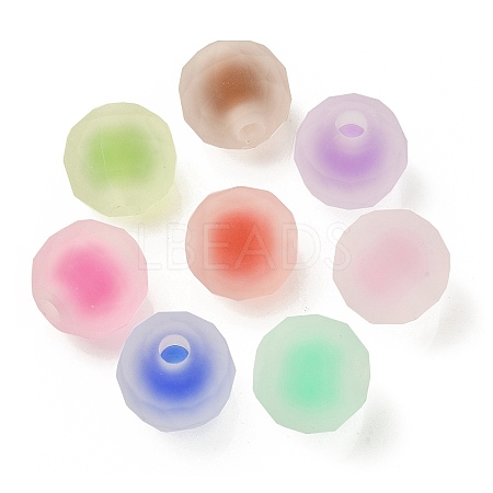 Transparent Acrylic Beads OACR-P015-02-1